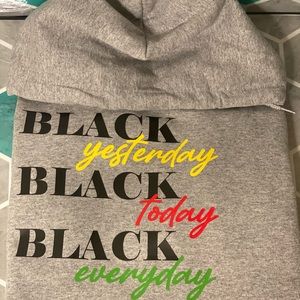 Customized gray hoodie